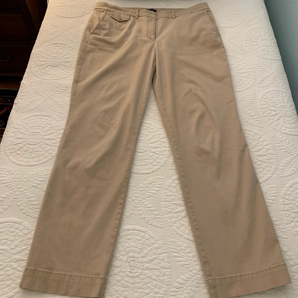 Talbots khaki pants. Size 14. Comfiest cotton, perfect condition.